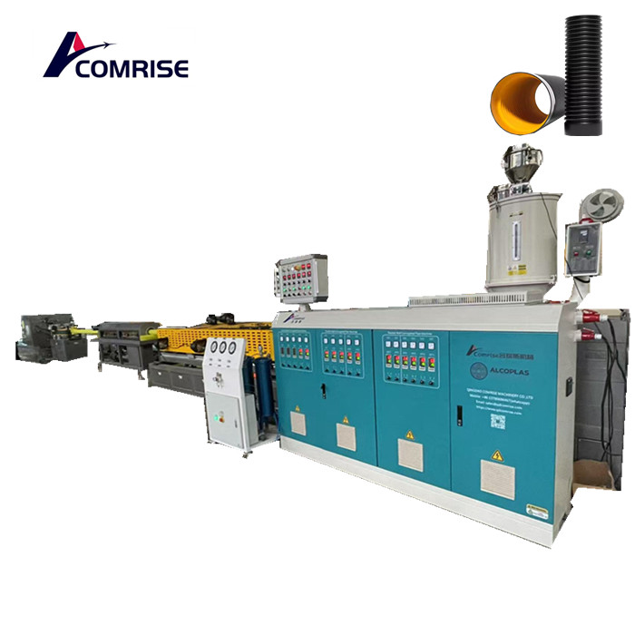 40-160mm Horma bikoitzeko hodi ekoizpen linea bikoitza