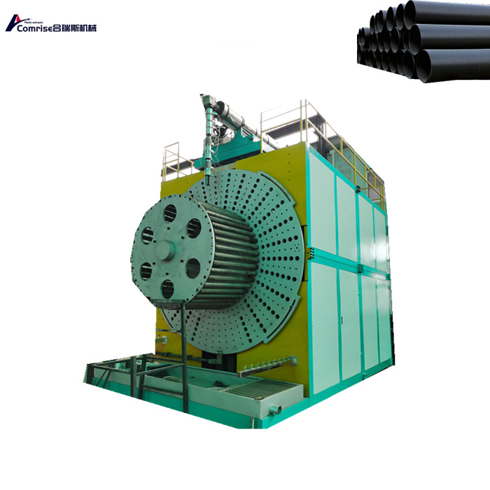 HDPE diametro handiko hollowess hormako hodien makina