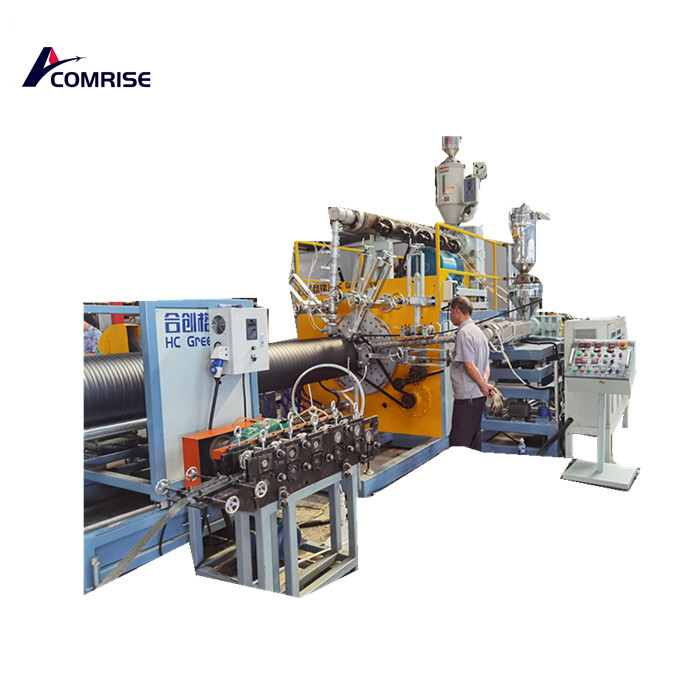 Horma solidoa eta drainatzea HDPE hodien makina